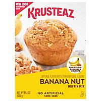 Krusteaz Banana Nut Muffin Mix - 15.4 Oz - Image 1
