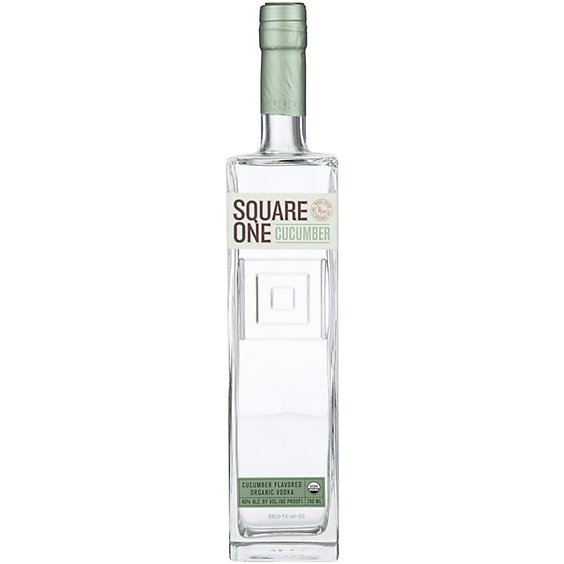 Square One Vodka Cucumber - 750 Ml