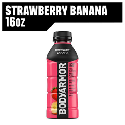 BODYARMOR Strawberry Banana Electrolyte Sports Drink Bottle - 16 Fl. Oz.