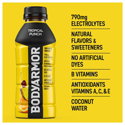 BODYARMOR Tropical Punch Sports Drink - 16 Fl. Oz. - Image 4