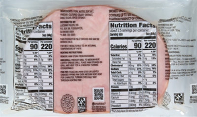 Open Nature Ham Steak Boneless - 7 Oz - Image 6