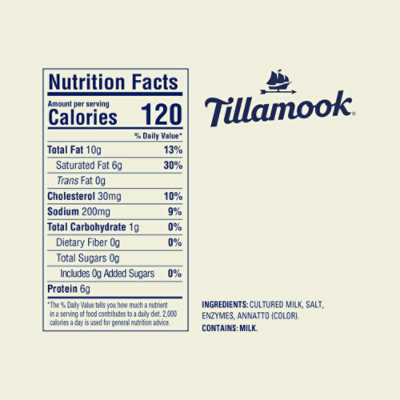 Tillamook Farmers Collection Extra Sharp Cheddar Cheese Block - 7 Oz - Image 7