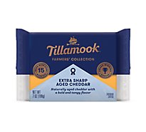 Tillamook Farmers Collection Extra Sharp Cheddar Cheese Block - 7 Oz