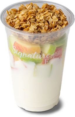 Fresh Cut Parfait With Apples Cup - 12 Oz (560 Cal)