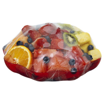 Fresh Cut Fruit Tray Round - 78 Oz - Image 1