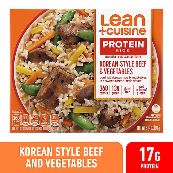 Lean Cuisine Features Sweet & Spicy Korean Style Beef Frozen Meal - 8.75 Oz