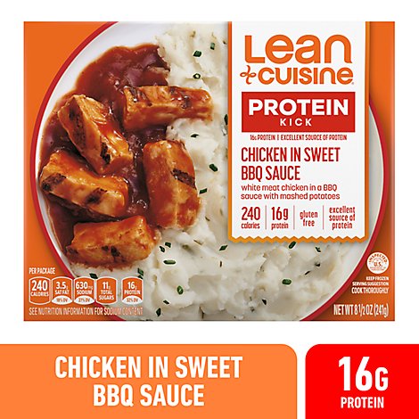 Lean Cuisine Features Chicken in Sweet BBQ Sauce Frozen Meal - 8.5 Oz