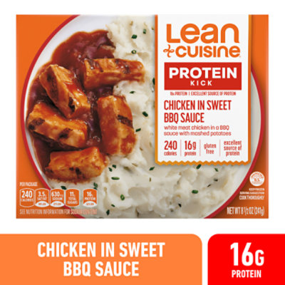 Lean Cuisine Features Chicken In Sweet BBQ Sauce Frozen Meal - 8.5 Oz