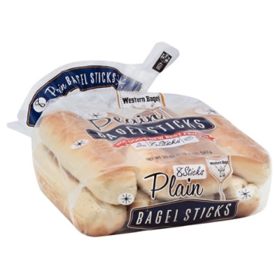 Western Bagel Plain Bagel Sticks - 20 Oz