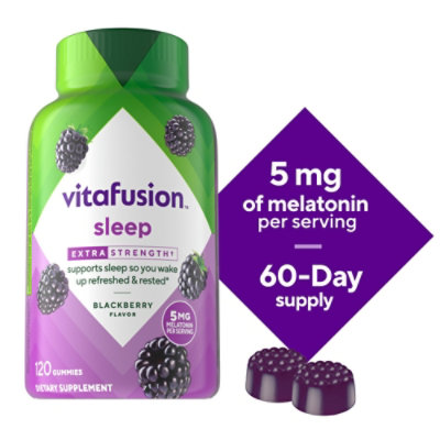 VitaFusion Extra Strength Melatonin - 120 Count