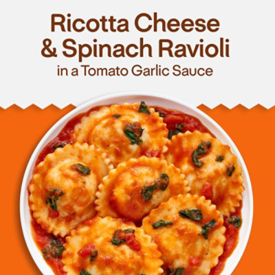 LEAN CUISINE Protein Kick Ricotta Cheese And Spinach Ravioli Frozen Entree Box - 8 Oz - Image 2