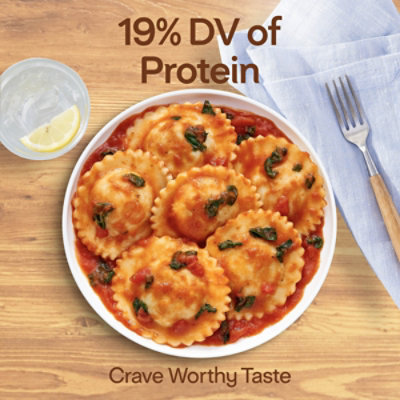 LEAN CUISINE Protein Kick Ricotta Cheese And Spinach Ravioli Frozen Entree Box - 8 Oz - Image 4