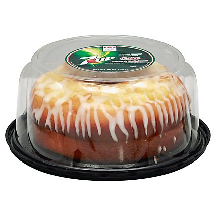 Cafe Valley Lemon Ring 7Up Cake - Each - Image 1