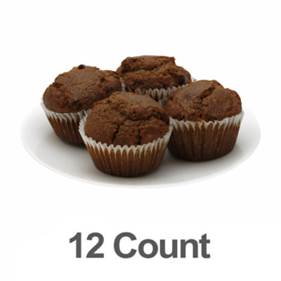 Muffin Mini Bran 12 Count - Each - Image 1