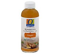 O Organics Organic Raw Fermented Tea Kombucha Ginger - 16 Fl. Oz.