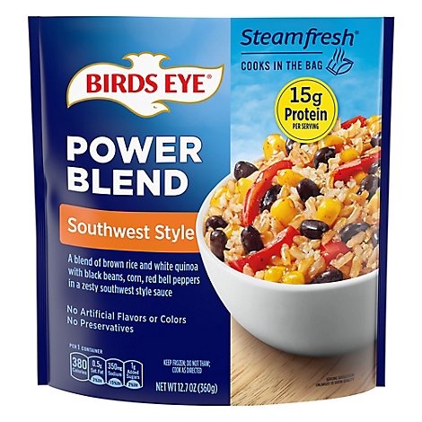 Birds Eye Steamfresh Protein Blend Southwest Style - 12.7 Oz