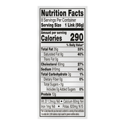 Farmer John Hot Louisiana Brand Smoked Sausage - 28 Oz - Image 3