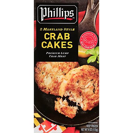 Phillips Crab Cakes Maryland Style 2 Count - 6 Oz - Image 2