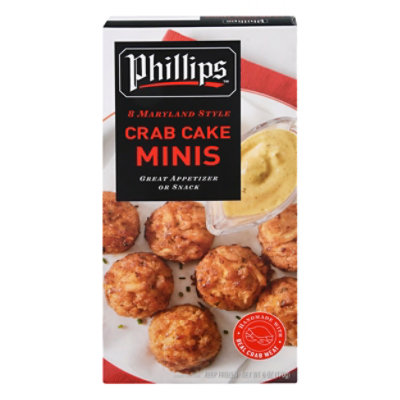 Phillips Crab Cakes Minis Maryland Style 8 Count - 6 Oz - Image 3