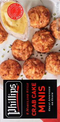 Phillips Crab Cakes Minis Maryland Style 8 Count - 6 Oz - Image 6