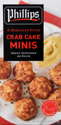 Phillips Crab Cakes Minis Maryland Style 8 Count - 6 Oz - Image 2