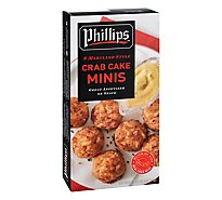 Phillips Crab Cakes Minis Maryland Style 8 Count - 6 Oz