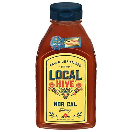 Local Hive Honey Raw & Unfiltered Nor Cal - 16 Oz - Image 3