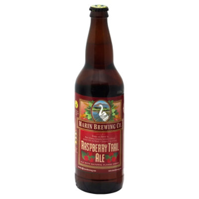 Marin Brewing Raspberry Trail Ale In Bottles - 22 Fl. Oz.
