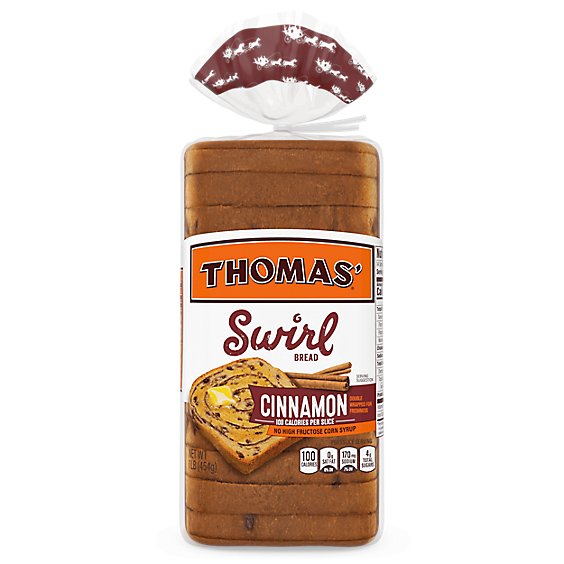 Thomas' Cinnamon Swirl Bread - 16 Oz