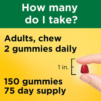 Nature Made Multi Adult Gummie Value Size - 150 Count - Image 3