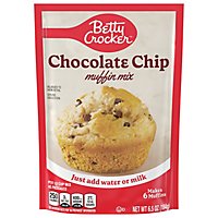 Betty Crocker Muffin Mix Chocolate Chip - 6.5 Oz - Image 2