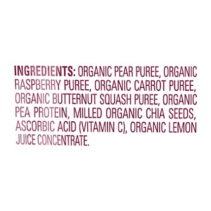 Happy Tot Organics Fiber & Protein Blend Pears Raspberries Butternut Squash - 4 Oz - Image 5