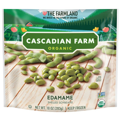 Cascadian Farm Organic Edamame Soybeans Shelled - 10 Oz - Image 3