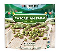 Cascadian Farm Organic Edamame Soybeans Shelled - 10 Oz