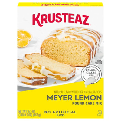 Krusteaz Meyer Lemon Pound Cake Mix - 16.5 Oz