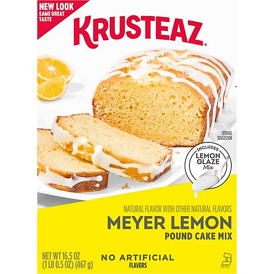 Krusteaz Meyer Lemon Pound Cake Mix - 16.5 Oz
