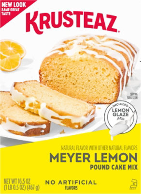 Krusteaz Pound Cake Mix Meyer Lemon - 16.5 Oz