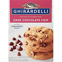 Ghirardelli Dark Chocolate Chip Premium Cookie Mix - 16.75 Oz - Image 2