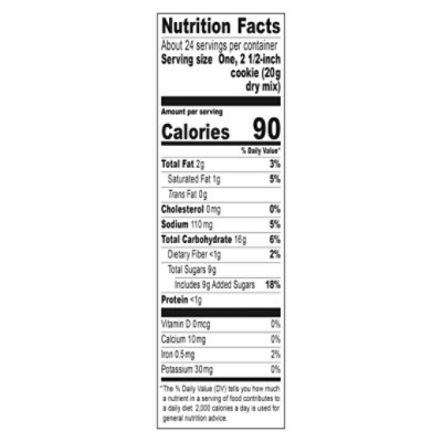 Ghirardelli Dark Chocolate Chip Premium Cookie Mix - 16.75 Oz - Image 3