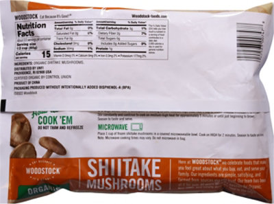 Woodstock Organic Mushrooms Shiitake - 10 Oz - Image 6