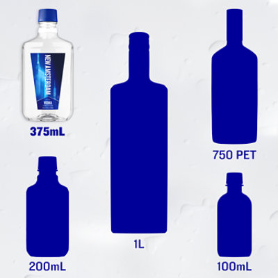 New Amsterdam Vodka 80 Proof - 375 Ml - Image 5