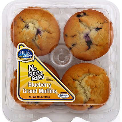 Muffins No Sugar Added Grand Blueberry - Each - Image 2