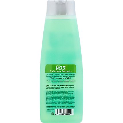 Alberto VO5 Herbal Escapes Shampoo Clarifying Kiwi Lime Squeeze - 12.5 Fl. Oz. - Image 3