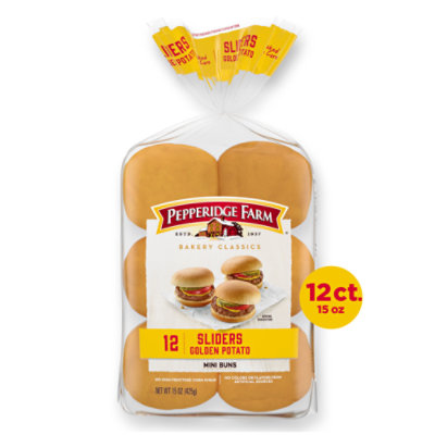 Pepperidge Farm Bakery Classics Golden Potato Slider Buns - 15 Oz - Image 1