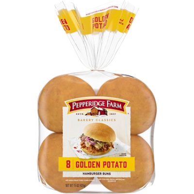 Pepperidge Farm Bakery Classics Golden Potato Hamburger Buns - 15 Oz - Image 1