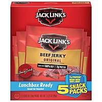 Jack Links Beef Jerky Original Lunch Packs - 5-0.625 Oz - Image 3