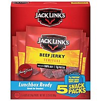 Jack Links Beef Jerky Teriyaki Lunch Packs - 5-0.625 Oz - Image 3