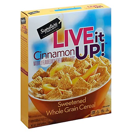 Signature SELECT Live it Up! Cereal Cinnamon - 13 Oz - Image 1