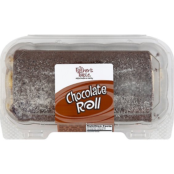 The Fathers Table Chocolate Roll Cake - 18 Oz