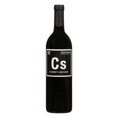 Substance CS Cabernet Sauvignon Washington Red Wine - 750 Ml - Image 2